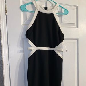 Black and white Charlotte Russe dress